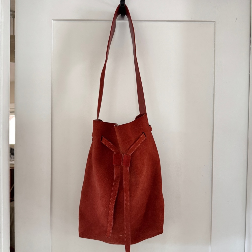 Mansur Gavriel Rust Hobo Bag